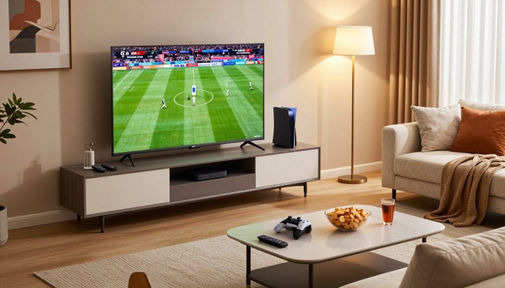 4K streaming devices setup for World Cup viewing