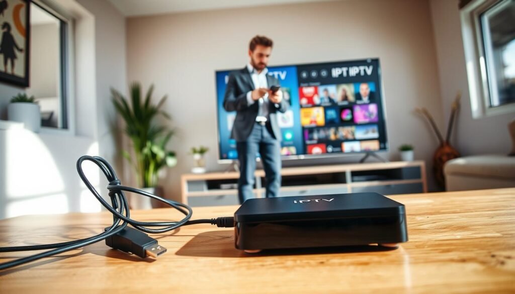 Android TV box IPTV setup installation process
