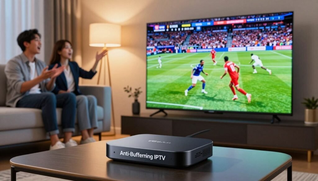 Anti-buffering IPTV for live sports USA