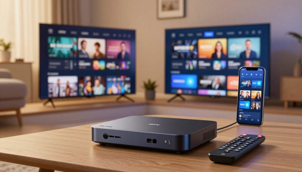 IPTV device compatibility options for yearly streaming subscription