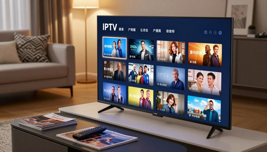 IPTV electronic program guide interface