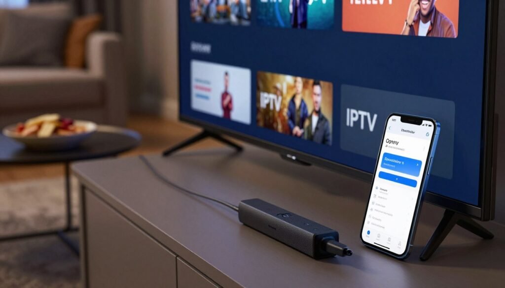 IPTV installation on Firestick with Downloader app