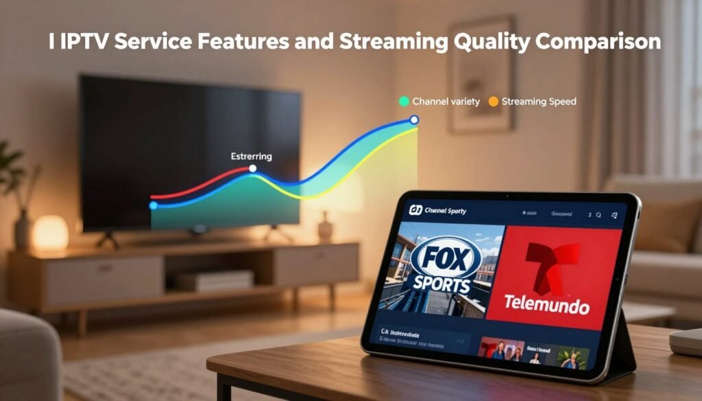 IPTV service features and streaming quality comparison