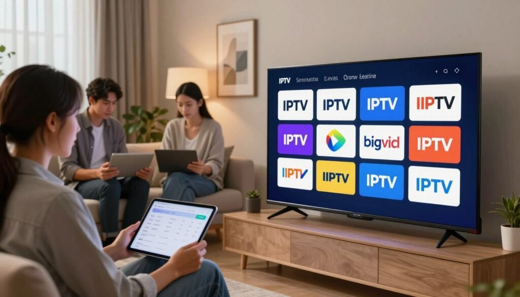 IPTV service providers streaming quality comparison