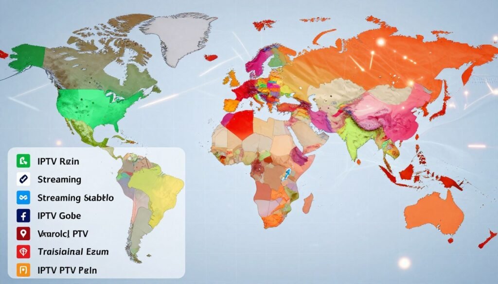 IPTV services for World Cup availability map