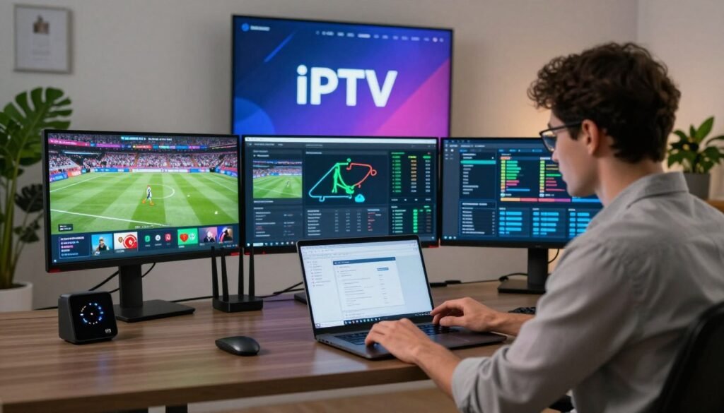 IPTV sports channels internet optimization setup