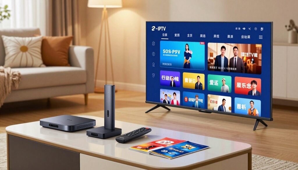 IPTV streaming devices and smart TV setup comparison