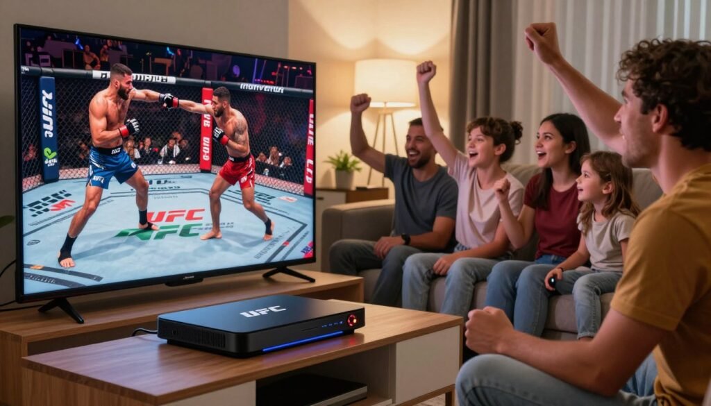 IPTV streaming optimization for UFC viewing quality enhancement