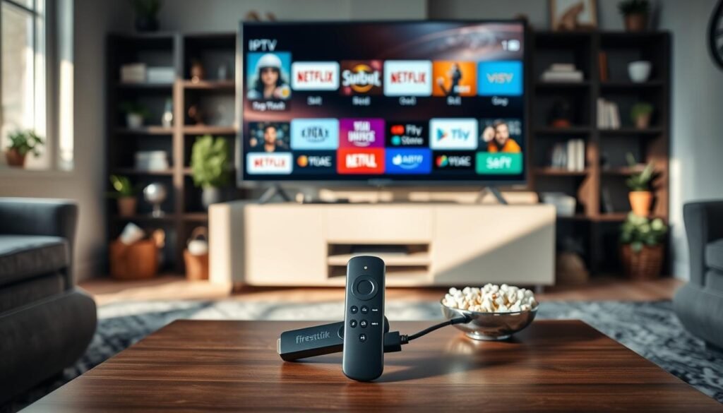 IPTV streaming setup on Firestick device IPTV streaming setup on Firestick device