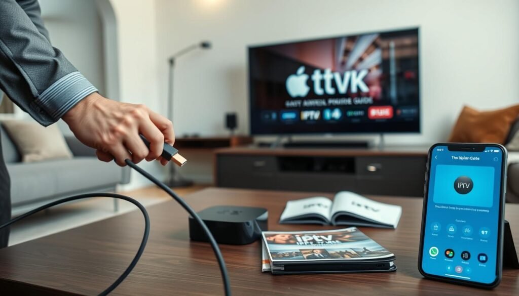 IPTV subscription Apple TV 4K setup requirements