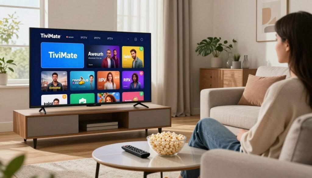 IPTV subscription access in TiviMate