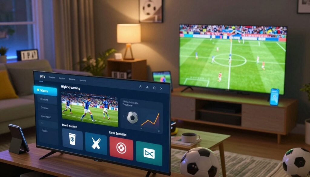 IPTV subscription features for World Cup streaming quality
