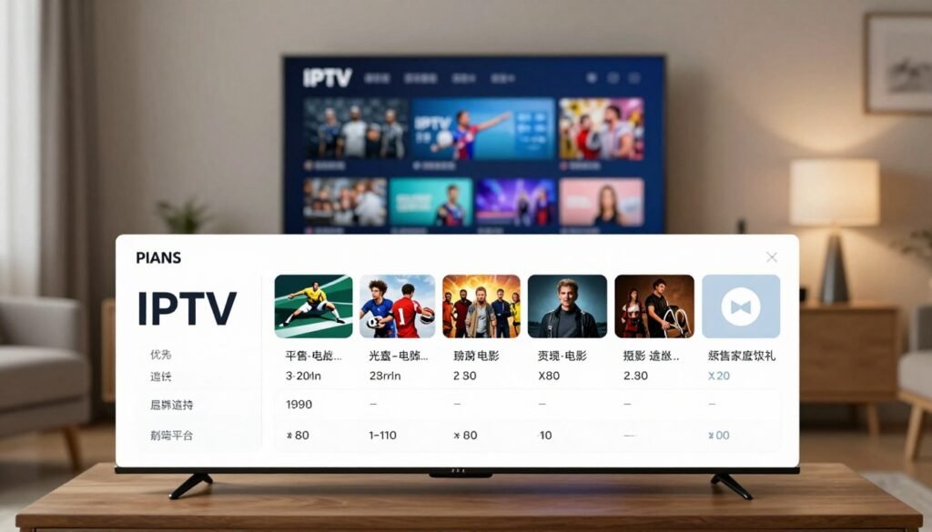 IPTV subscription plans and packages comparison