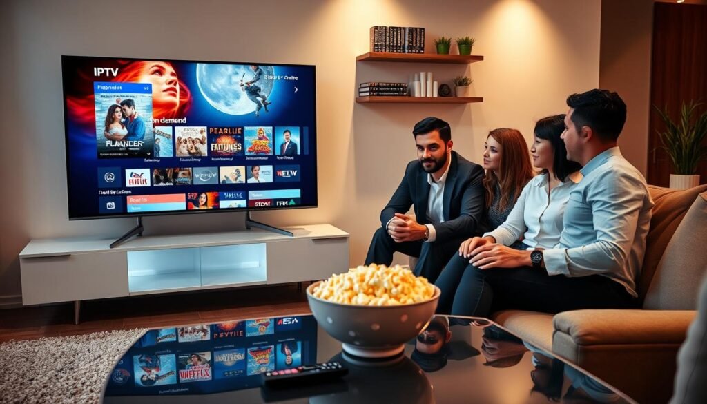 IPTV subscriptions for on-demand content features
