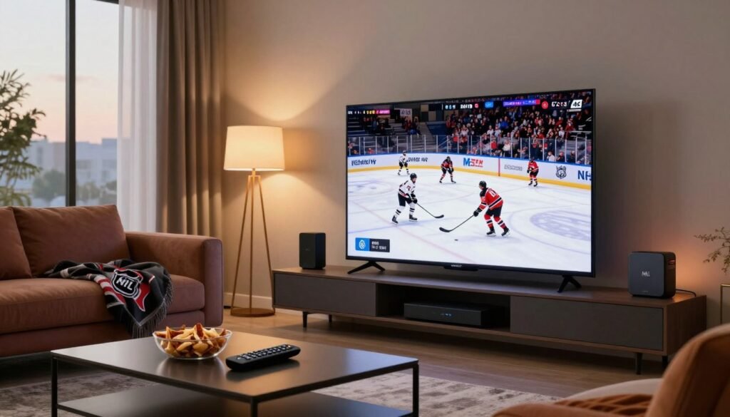 IPTV technology and streaming NHL games in 4K