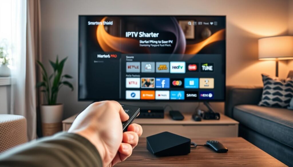 Installing IPTV Smarters Pro on Nvidia Shield device setup