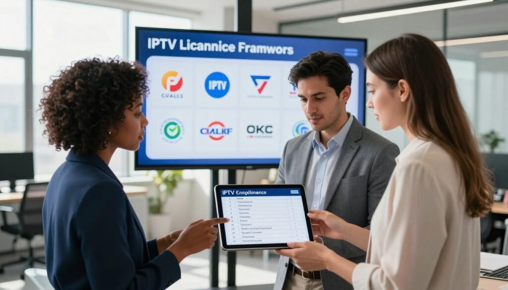 Legal IPTV services compliance and licensing
