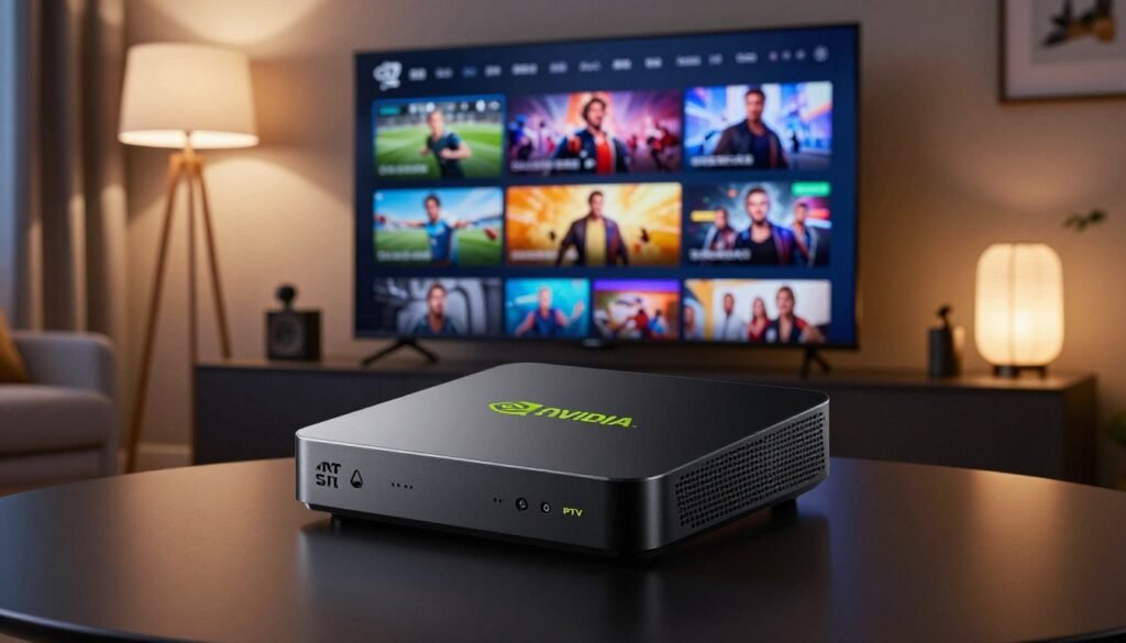 NVIDIA Shield IPTV streaming device performance