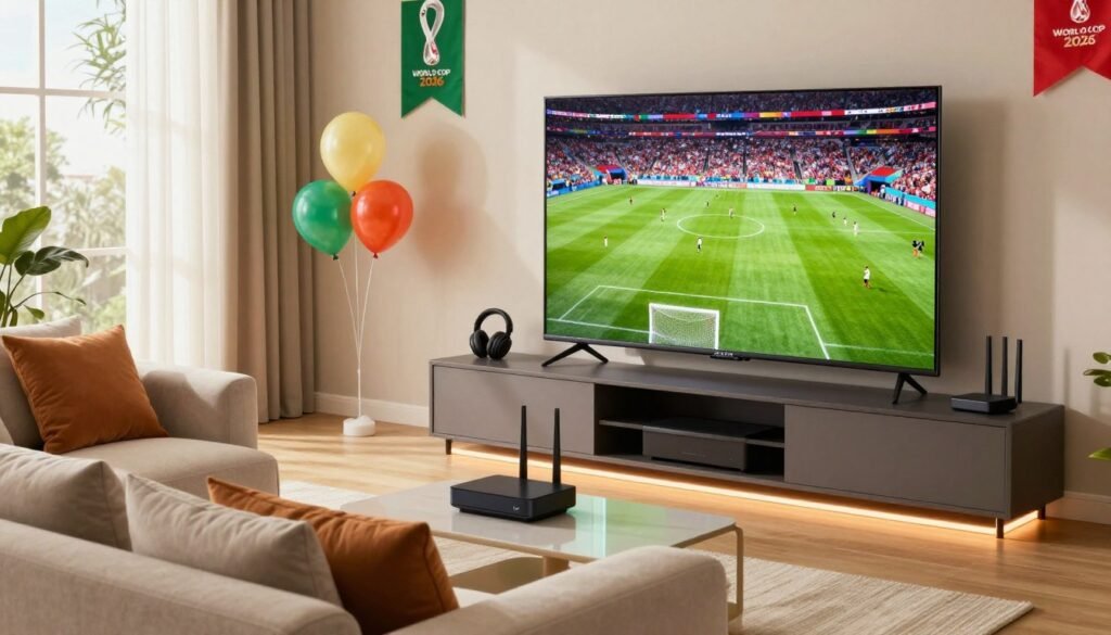 Stream World Cup 2026 in 4K UHD
