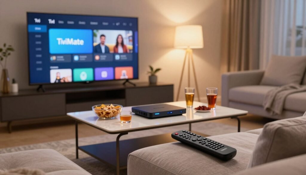 TiviMate app and IPTV technology