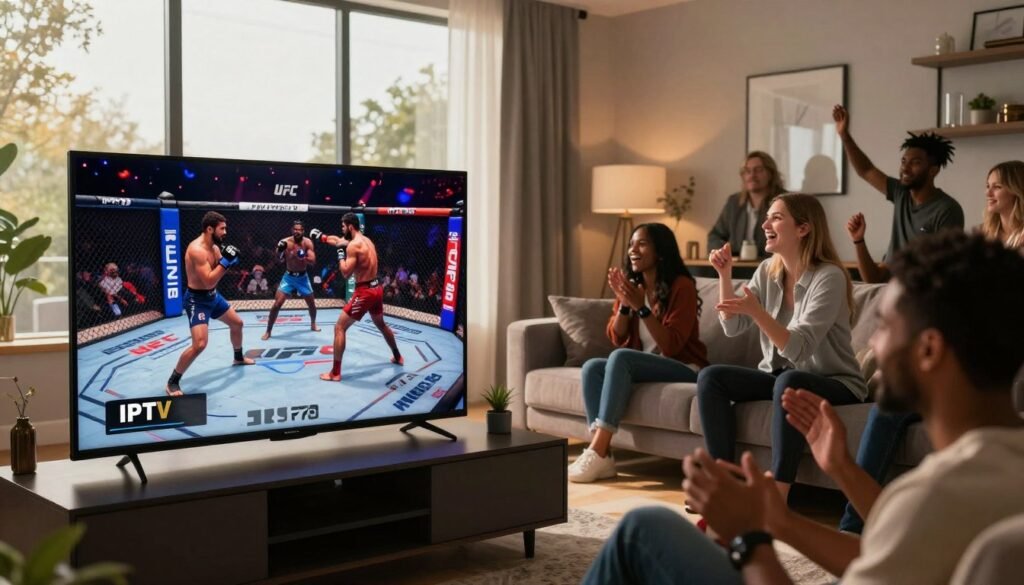 UFC IPTV service for live coverage