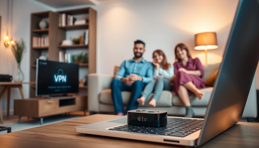 VPN security protection for streaming live TV on Apple TV