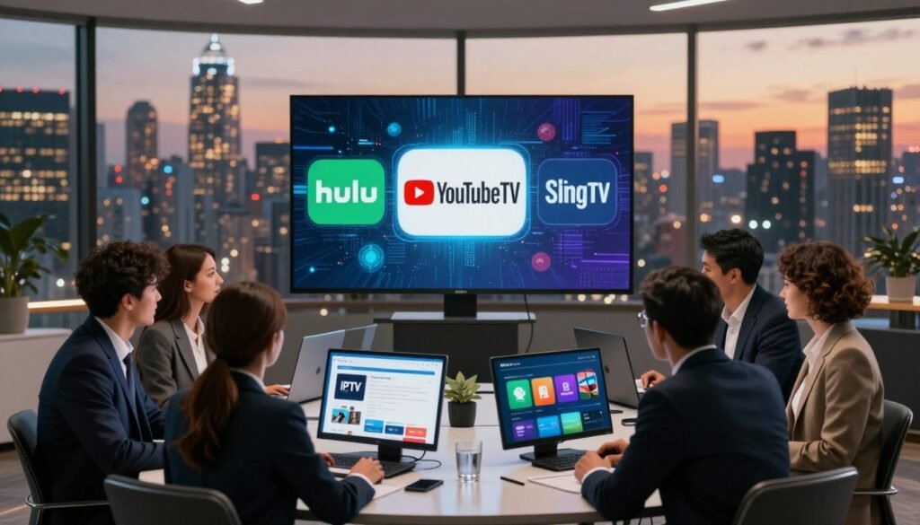 Who provides IPTV?