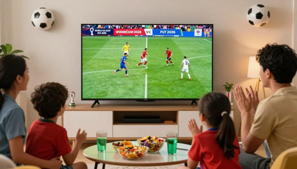 World Cup 2026 official broadcasting coverage on television