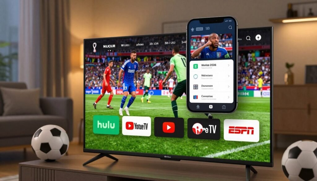 World Cup 2026 streaming platforms and broadcasters for 4K UHD viewing