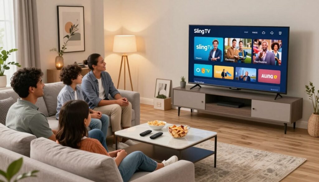 annual streaming service with Sling TV flexible packages