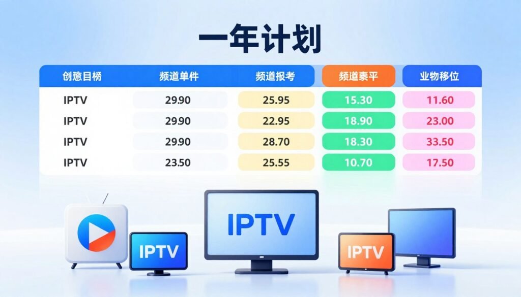 annual television subscription IPTV providers comparison