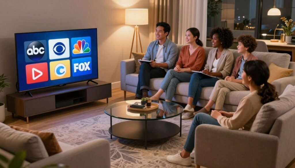 best IPTV services for local networks streaming ABC CBS NBC FOX