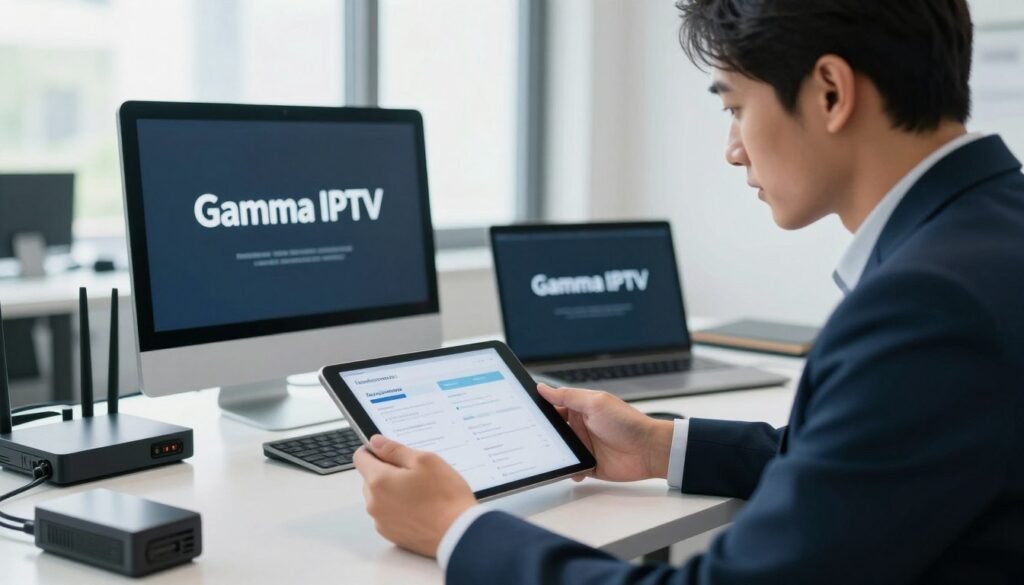 gamma iptv troubleshooting technical support connection