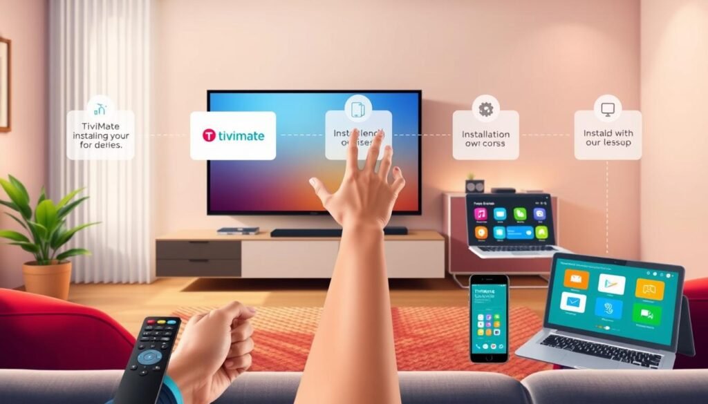 how to install TiviMate Premium on compatible devices