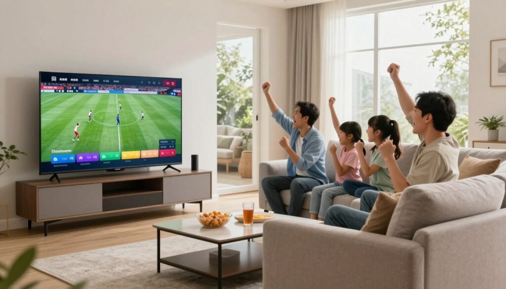 live sports streaming platforms on smart TV devices
