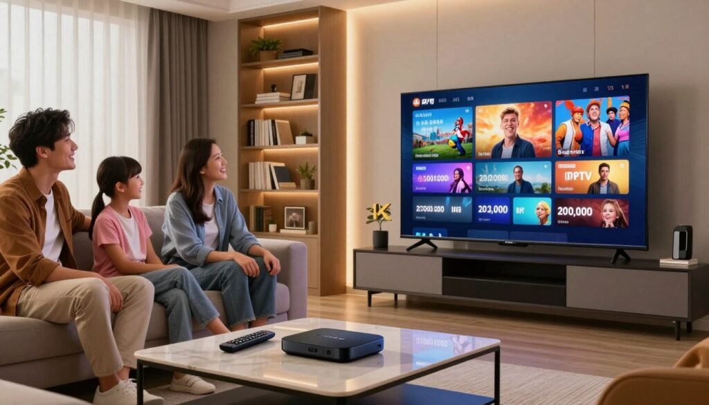 premium 4K IPTV services with 20000 live channels
