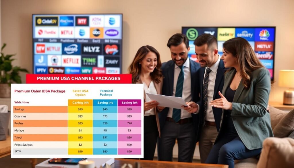 premium USA channel packages savings comparison