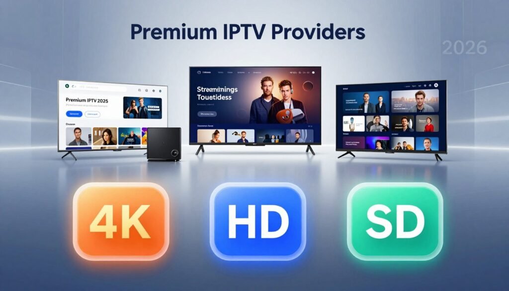 premium iptv providers 2026 streaming quality comparison