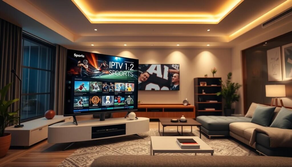 real-time sports IPTV platform channels