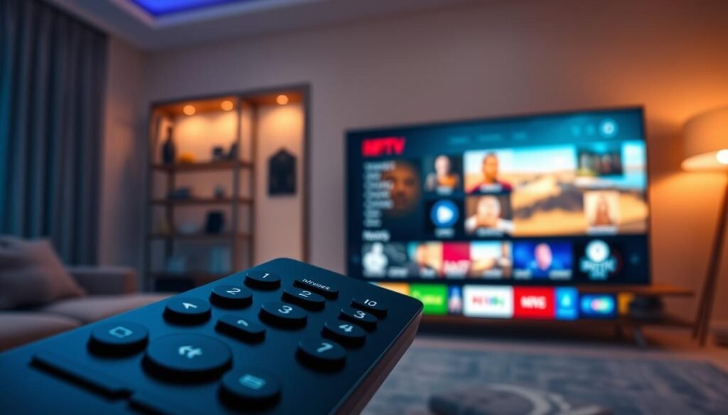 reliable IPTV app Android TV interface features
