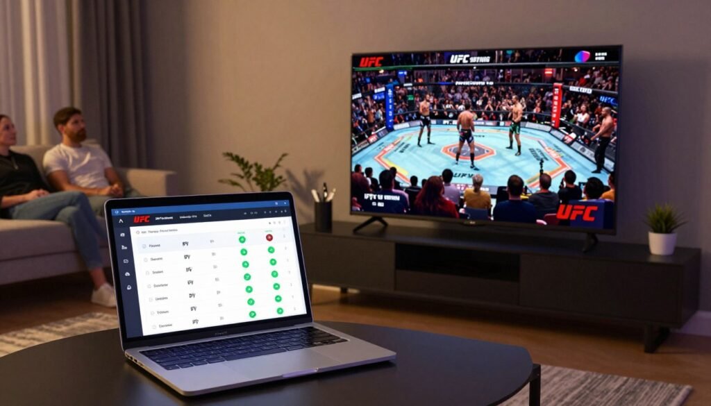reliable IPTV for UFC fights comparison
