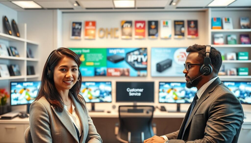 reliable IPTV streaming services customer support channels