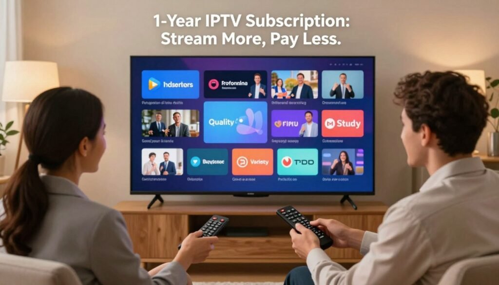 yearly iptv package streaming benefits